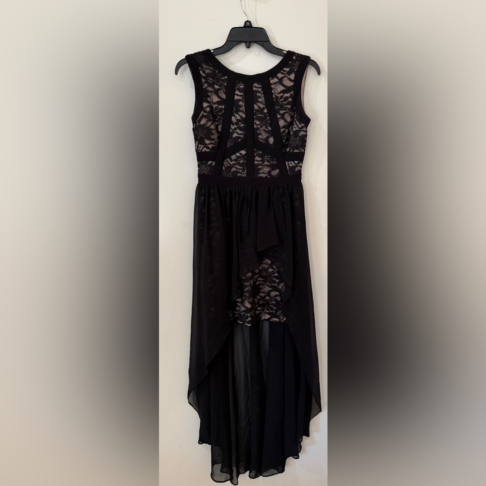 Elegant Black Lace Women's Skirt